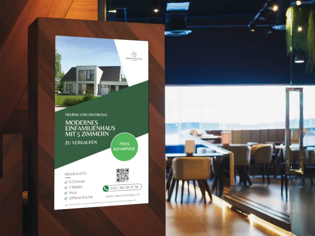Professionelles Immobilienmarketing in Restaurants