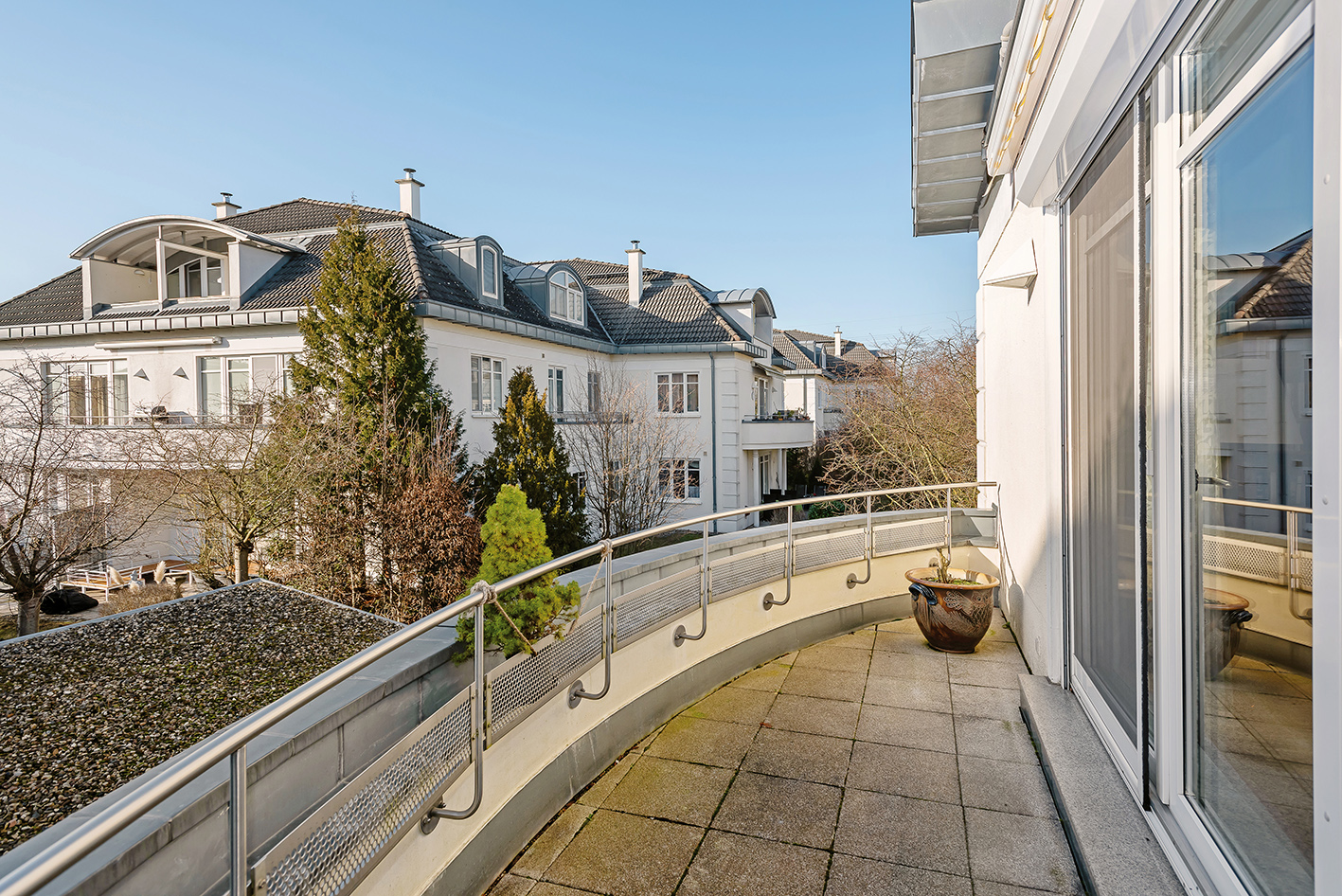 Balkon im 1